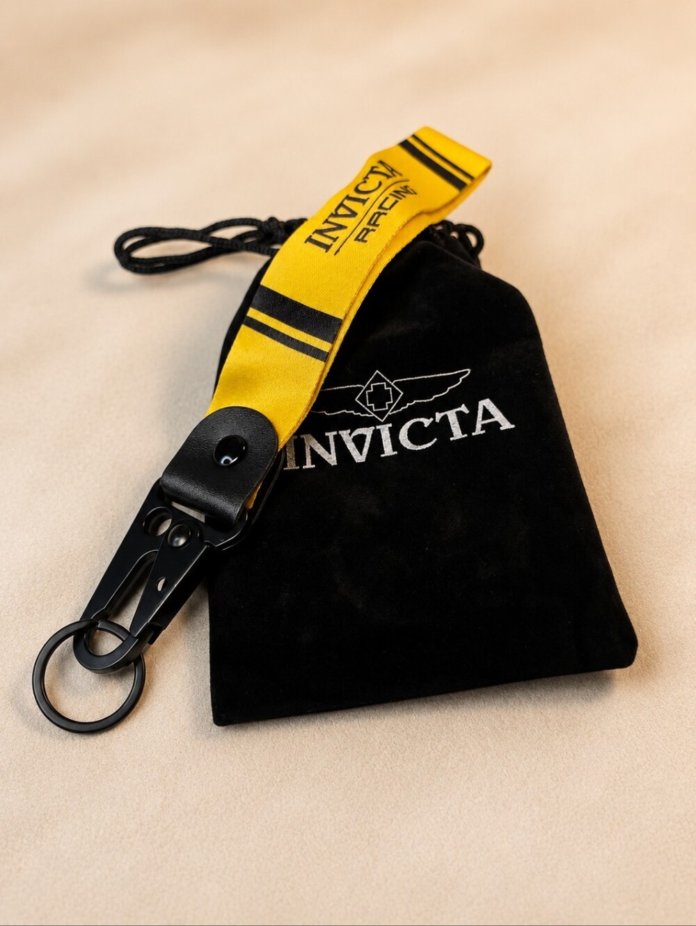 Invicta Stainless Steel & Red Cord Bracelet - NWT - Picture 3 of 3